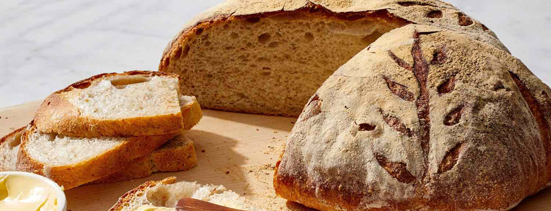 Homemade Crusty White Bread1