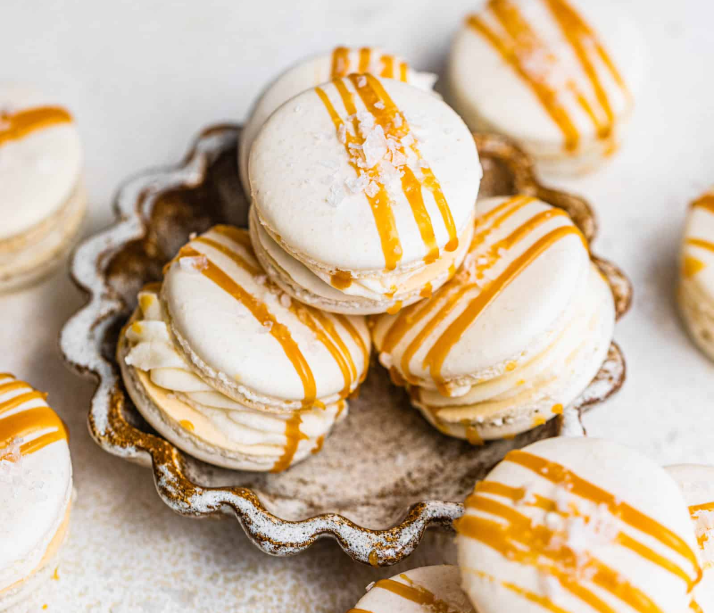 French Macarons with Vanilla Buttercream