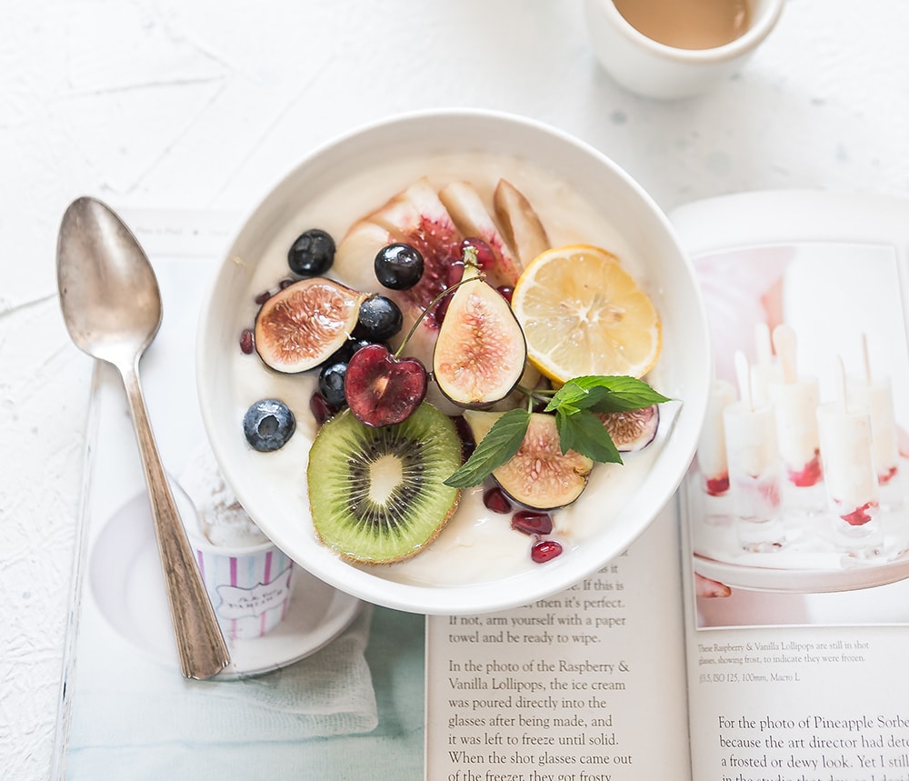 Chilled Berry and Yogurt Parfait